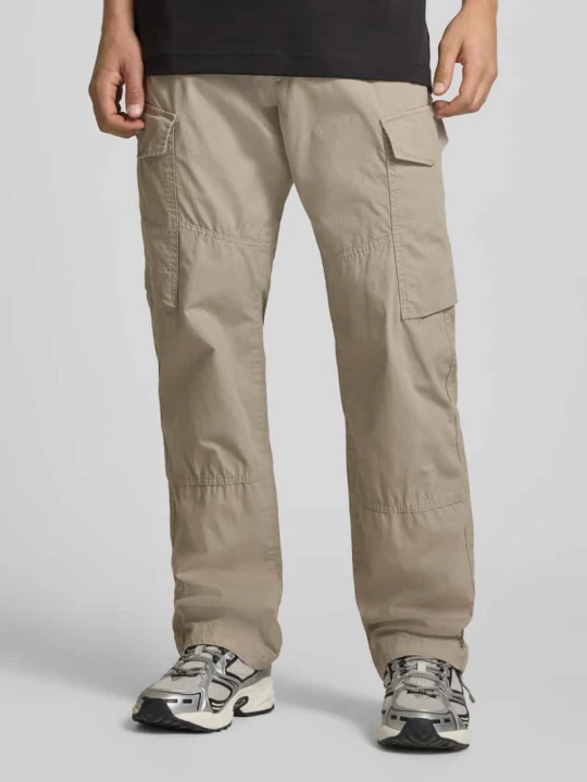 Zdjęcie produktu Spodnie cargo o kroju straight fit z tylnymi kieszeniami G-Star Raw Piaskowy
