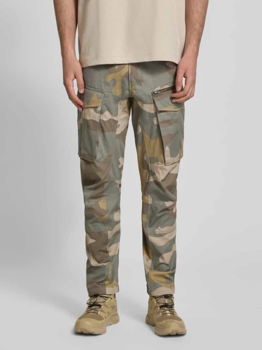Zdjęcie produktu Spodnie cargo o kroju tapered z czystej bawełny G-Star Raw Grafitowy