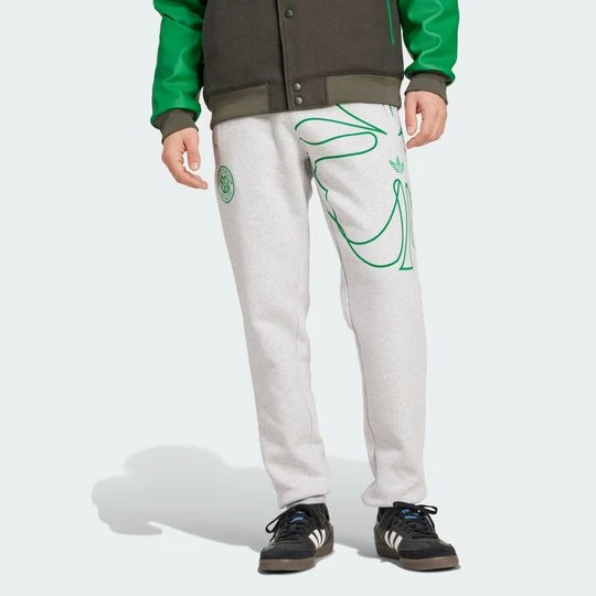 Zdjęcie produktu Spodnie Celtic FC St. Patrick's Day Adidas szary