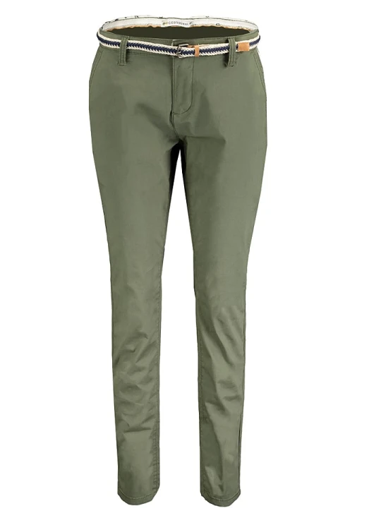 Zdjęcie produktu Geographical Norway Spodnie chino "Petunia" w kolorze khaki rozmiar: XXL