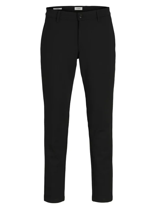 Zdjęcie produktu Spodnie chinosy JJ REBEL, slim fit BonPrix czarny