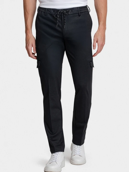 Zdjęcie produktu Spodnie CIRO 01042A75GSA Giacomo Conti czarny