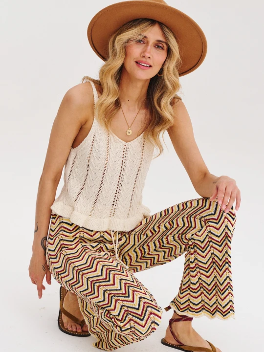 Zdjęcie produktu Spodnie crochet Whispering Dunes XS / S
