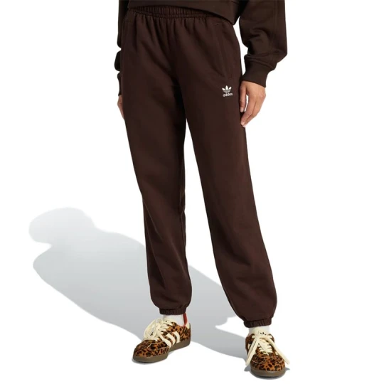Zdjęcie produktu Spodnie damskie adidas Originals Essentials French Terry Regular Cuffed KC9071 - brązowe