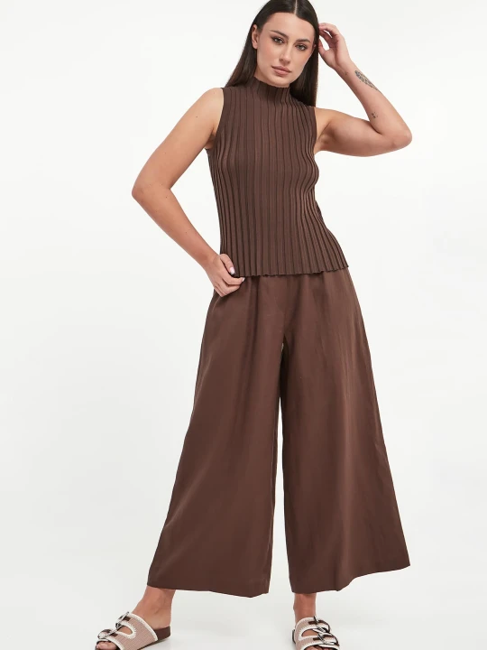 Zdjęcie produktu Spodnie damskie lniane Felino WEEKEND MAX MARA