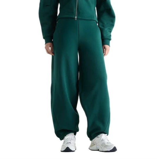 Zdjęcie produktu Spodnie damskie New Balance Athletics WB62L0NLNOG - zielone