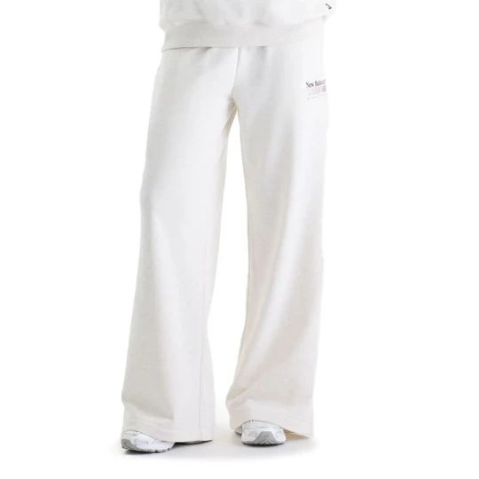 Zdjęcie produktu Spodnie damskie New Balance Trackside WB62412FLIT - białe