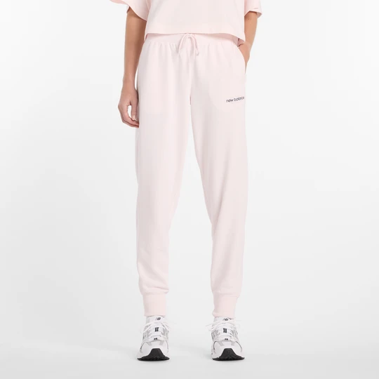 Zdjęcie produktu Spodnie damskie New Balance WB61D3EAAAA – różowe