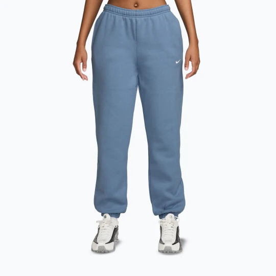 Zdjęcie produktu Spodnie damskie Nike Studio Fleece work blue/sail
