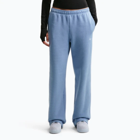 Zdjęcie produktu Spodnie damskie Nike Studio Fleece work blue/sail