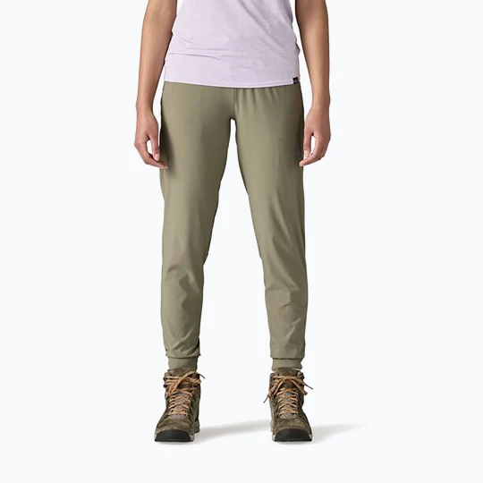 Zdjęcie produktu Spodnie damskie Patagonia Terrebonne Joggers river rock green Beżowy