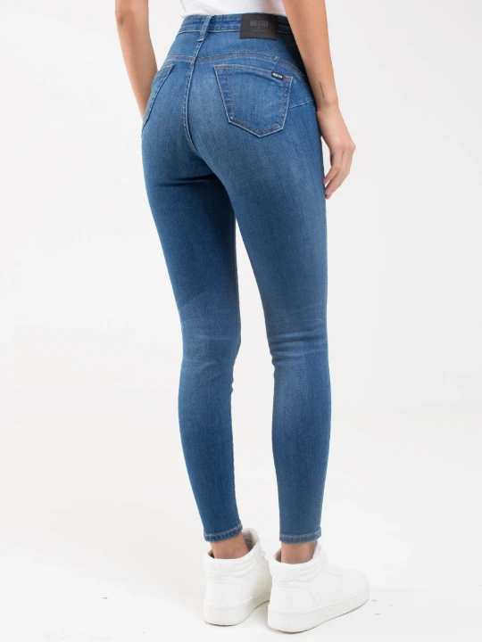 Zdjęcie produktu jeansy damskie push up niebieskie mariella high waist 458 Big Star