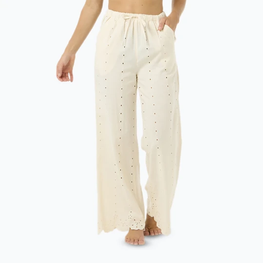 Zdjęcie produktu Spodnie damskie Rip Curl San Carlos La Joya lily Beżowy