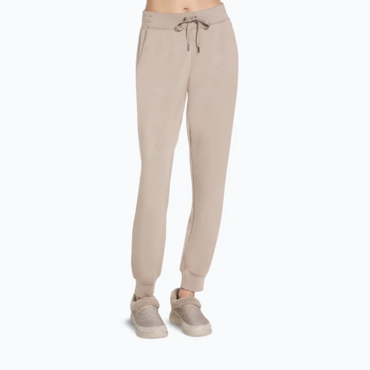 Zdjęcie produktu Spodnie damskie SKECHERS Skechlux Elevate Jogger gray Beżowy
