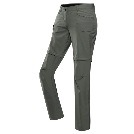 Zdjęcie produktu Spodnie damskie turystyczne z odpinanymi nogawkami Nesca 2 Alpine Pro khaki