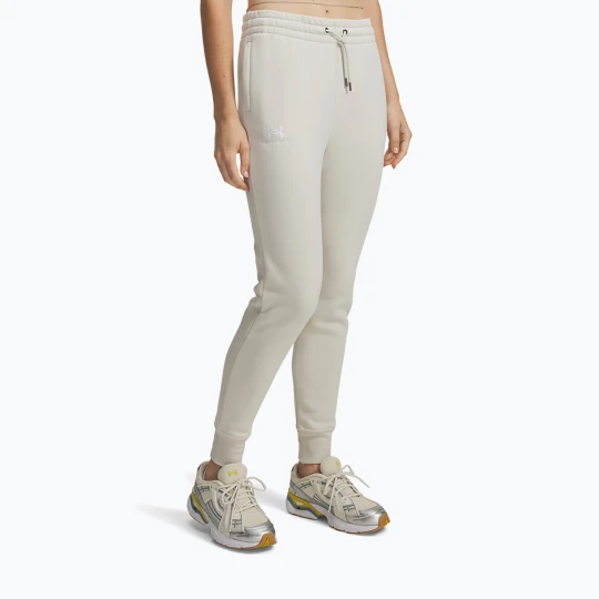 Zdjęcie produktu Spodnie damskie Under Armour Icon Fleece Jogger summit white / white
