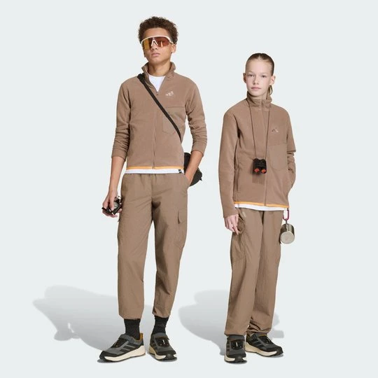 Zdjęcie produktu Spodnie dla dzieci Terrex Kids Xploric CLIMA365 Cargo Adidas Trace Brown
