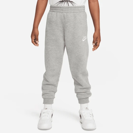 Zdjęcie produktu Spodnie z zamkiem na całej długości dla małych dzieci Nike Club Fleece - Szary