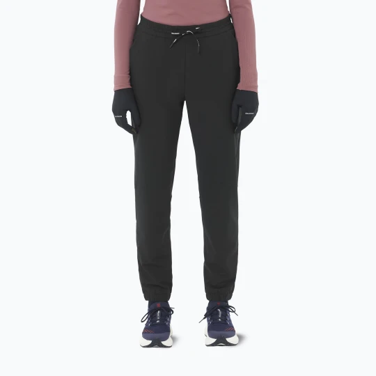 Zdjęcie produktu Spodnie do biegania damskie Salomon Shakeout Hexaflow Pants deep black