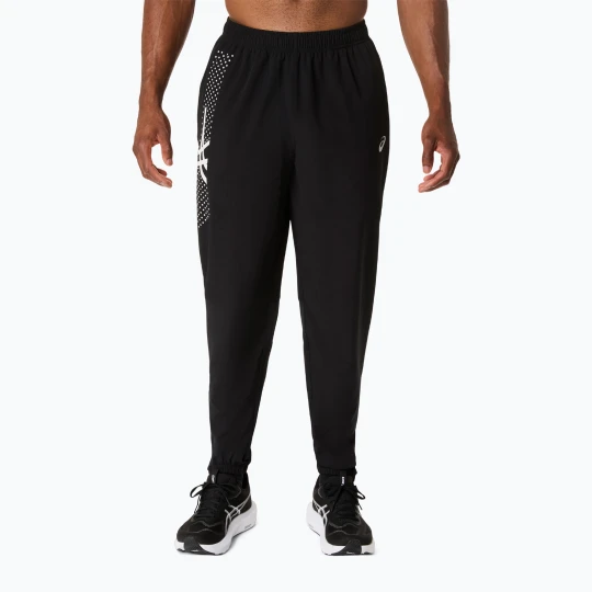 Zdjęcie produktu Spodnie do biegania męskie ASICS Icon performance black / cream