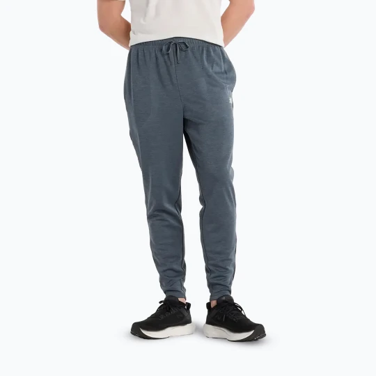 Zdjęcie produktu Spodnie do biegania męskie New Balance Sport Knit graphite Szary