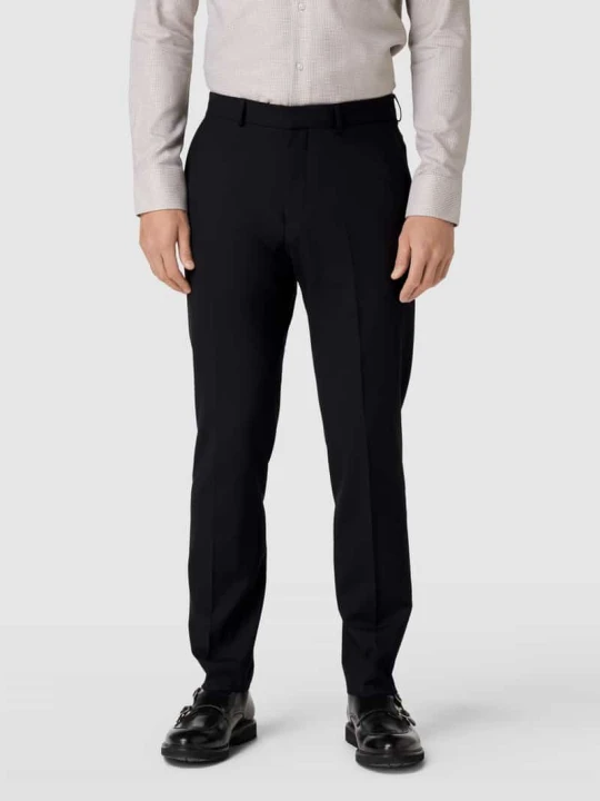 Zdjęcie produktu Spodnie do garnituru o kroju slim fit w kant model ‘OULTIMATE’ s.Oliver Czarny