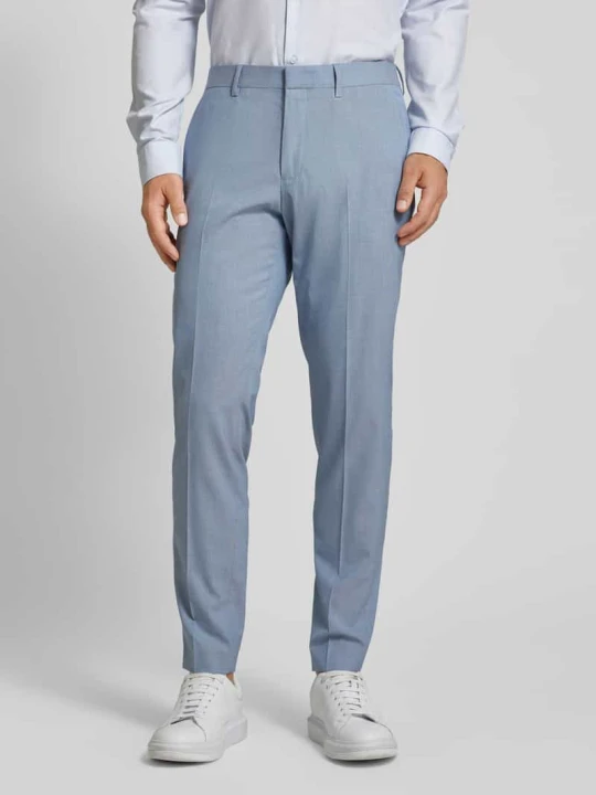 Zdjęcie produktu Spodnie do garnituru o kroju slim fit z dodatkiem wiskozy s.Oliver Jasnoniebieski