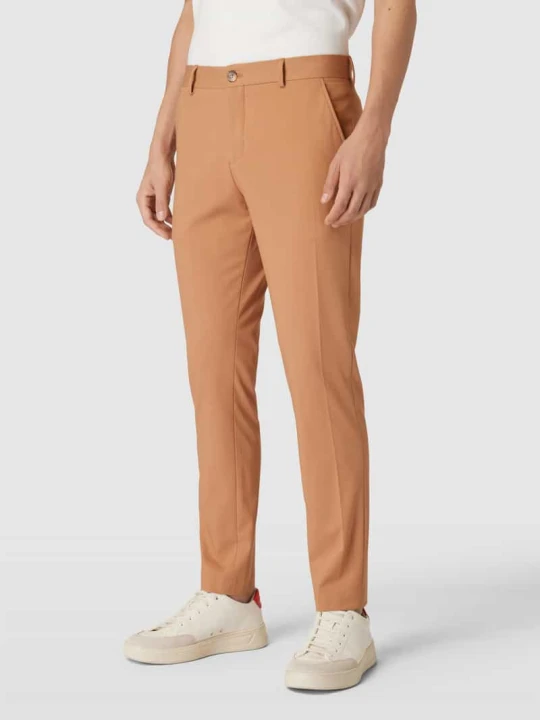Zdjęcie produktu Spodnie do garnituru o kroju slim fit w jednolitym kolorze model ‘LIAM’ Selected