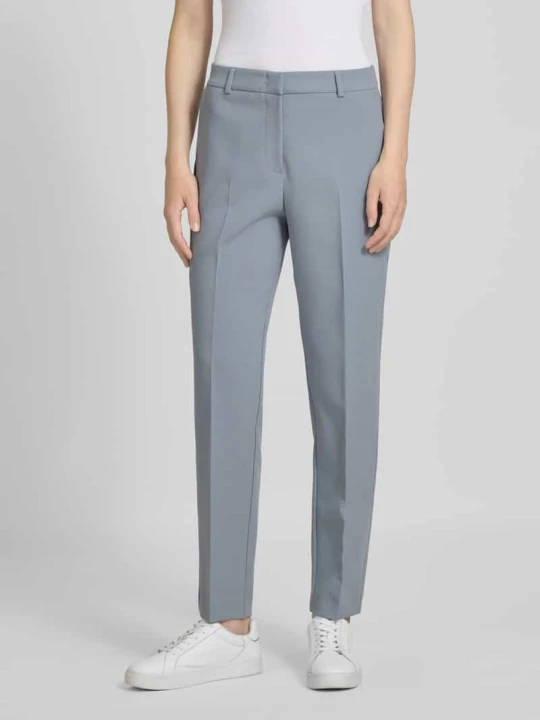 Zdjęcie produktu Spodnie do garnituru o kroju slim fit w kant comma