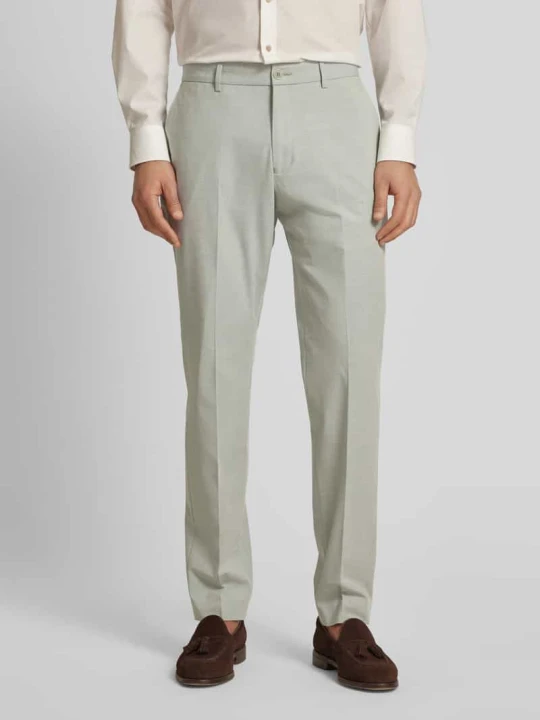 Zdjęcie produktu Spodnie do garnituru o kroju slim fit z cieniowaną przędzą s.Oliver Jasnozielony