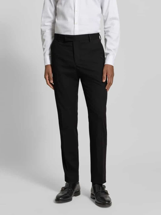 Zdjęcie produktu Spodnie do garnituru o kroju slim fit z mieszanki wiskozy model ‘LIAM’ Selected Czarny