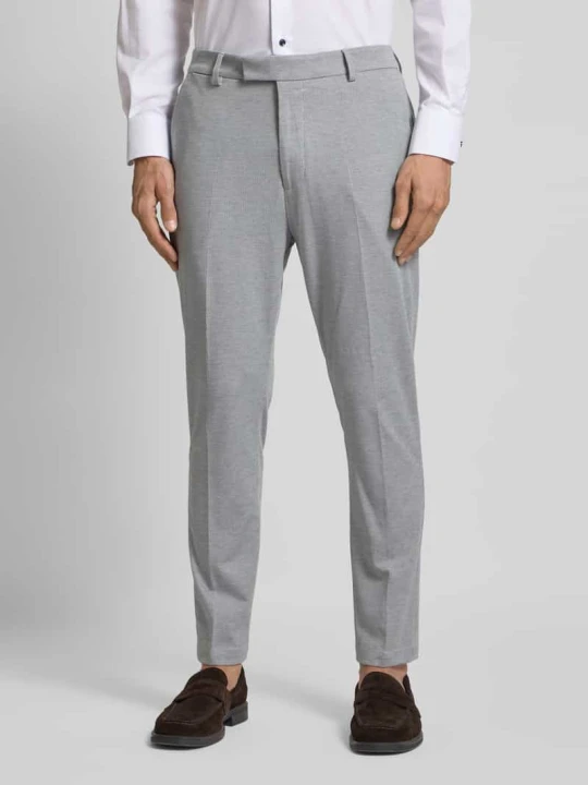 Zdjęcie produktu Spodnie do garnituru o kroju tapered fit z kieszeniami z tyłu model ‘Beppe’ CINQUE Jasnoniebieski