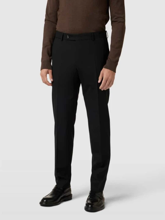 Zdjęcie produktu Spodnie do garnituru w kant model ‘Bene’ Windsor Czarny