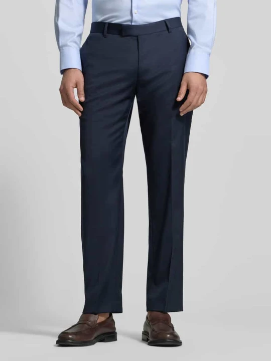 Zdjęcie produktu Spodnie do garnituru w kant model ‘Bene’ Windsor Granatowy
