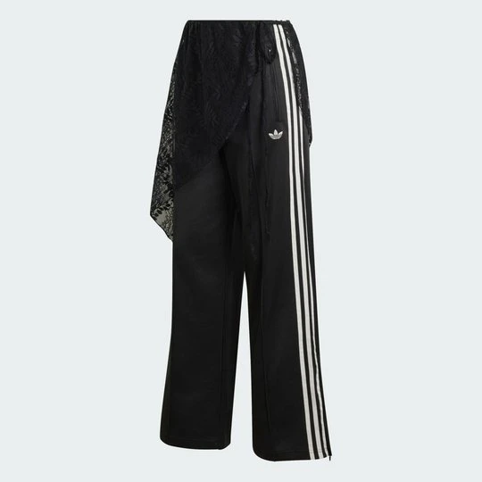 Zdjęcie produktu Spodnie dresowe 2W1 Firebird Loose z koronkową spódnicą Adidas czarny
