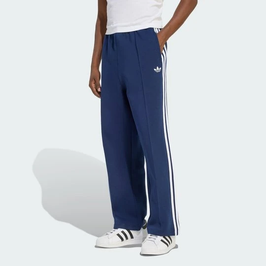 Zdjęcie produktu Spodnie dresowe Adicolor Spacer Baggy Adidas Night Indigo