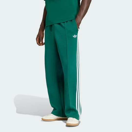 Zdjęcie produktu Spodnie dresowe Adicolor Spacer Baggy Adidas Collegiate Green
