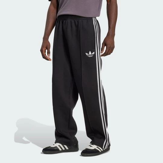 Zdjęcie produktu Spodnie dresowe Adicolor Spacer Baggy Adidas czarny