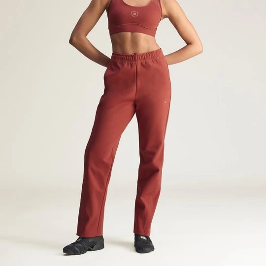 Zdjęcie produktu Spodnie dresowe adidas by Stella McCartney Knitted Burnt Sienna