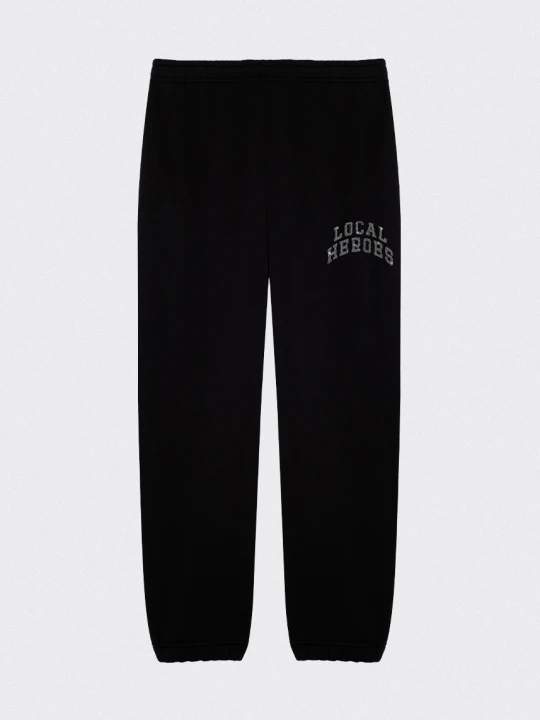 Zdjęcie produktu Spodnie dresowe aura rhinestones czarne Local Heroes