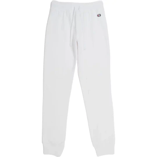 Zdjęcie produktu Spodnie dresowe damskie C Logo Patch Joggers Legacy Champion Biały