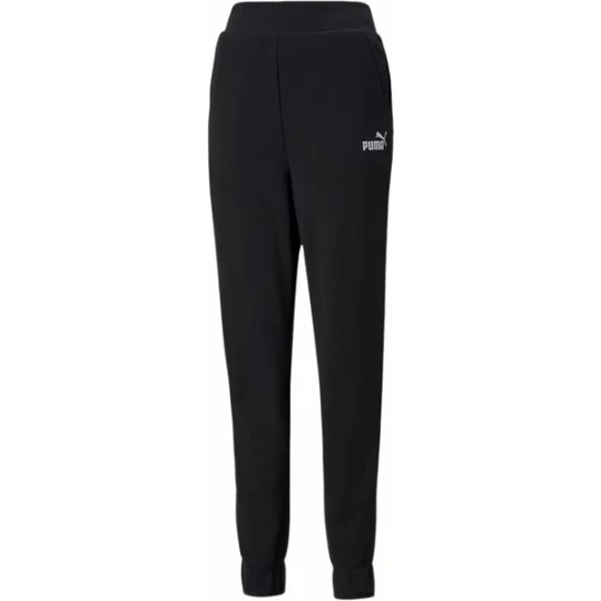 Zdjęcie produktu Spodnie dresowe damskie Ess+ Embroidery High-Waist Puma Czarny