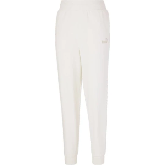 Zdjęcie produktu Spodnie dresowe damskie ESS+ Embroidery High-Waist Puma Biały