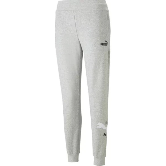 Zdjęcie produktu Spodnie dresowe damskie ESS+ Logo Power Puma Szary