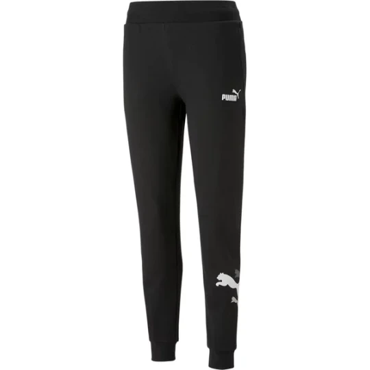 Zdjęcie produktu Spodnie dresowe damskie ESS+ Logo Power Puma Czarny