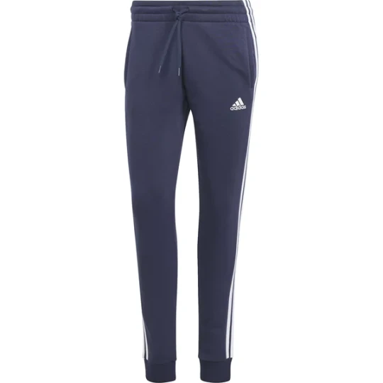 Zdjęcie produktu Spodnie dresowe damskie Essentials 3-Stripes Fleece Adidas Granatowy
