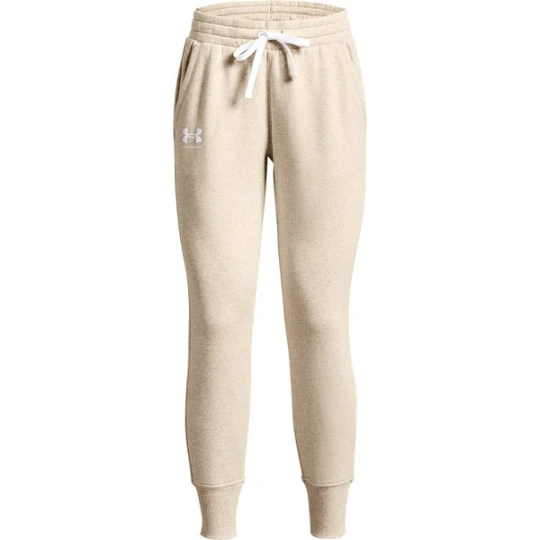 Zdjęcie produktu Spodnie dresowe damskie Rival Fleece Joggers Under Armour Beżowy