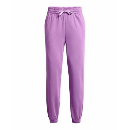 Zdjęcie produktu Spodnie dresowe damskie Rival Terry Jogger Under Armour Fioletowy