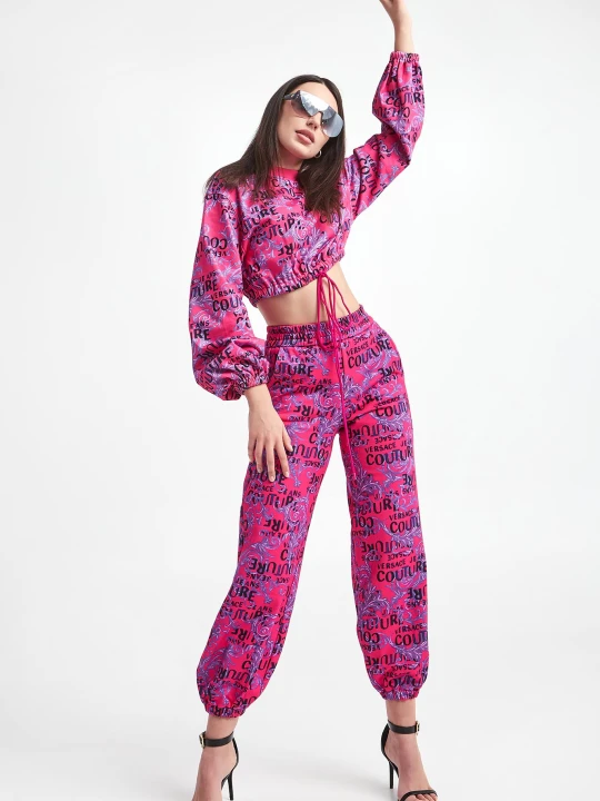 Zdjęcie produktu Spodnie dresowe damskie VERSACE JEANS COUTURE