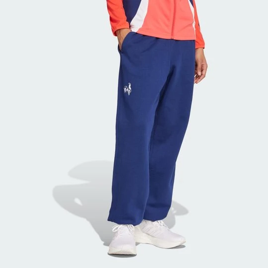 Zdjęcie produktu Spodnie dresowe drużyny Francji Adidas Dark Blue